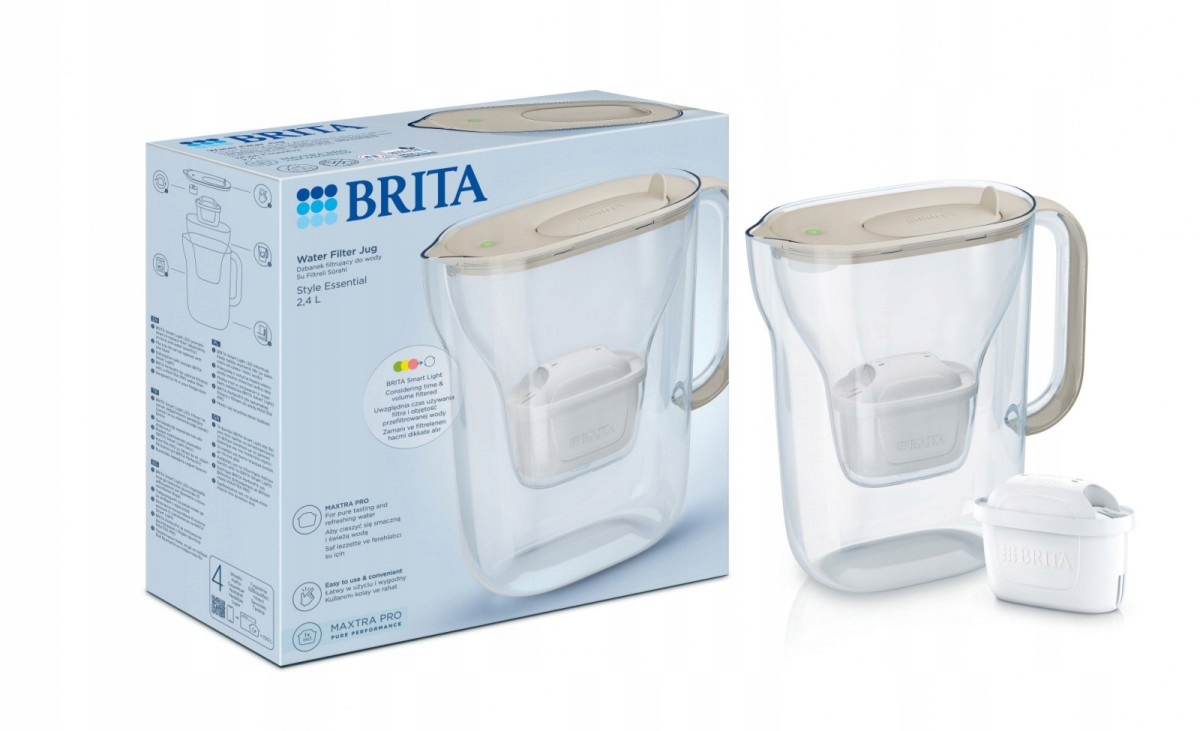 Brita Filtrační konvice 2,4 l Style Essential písková