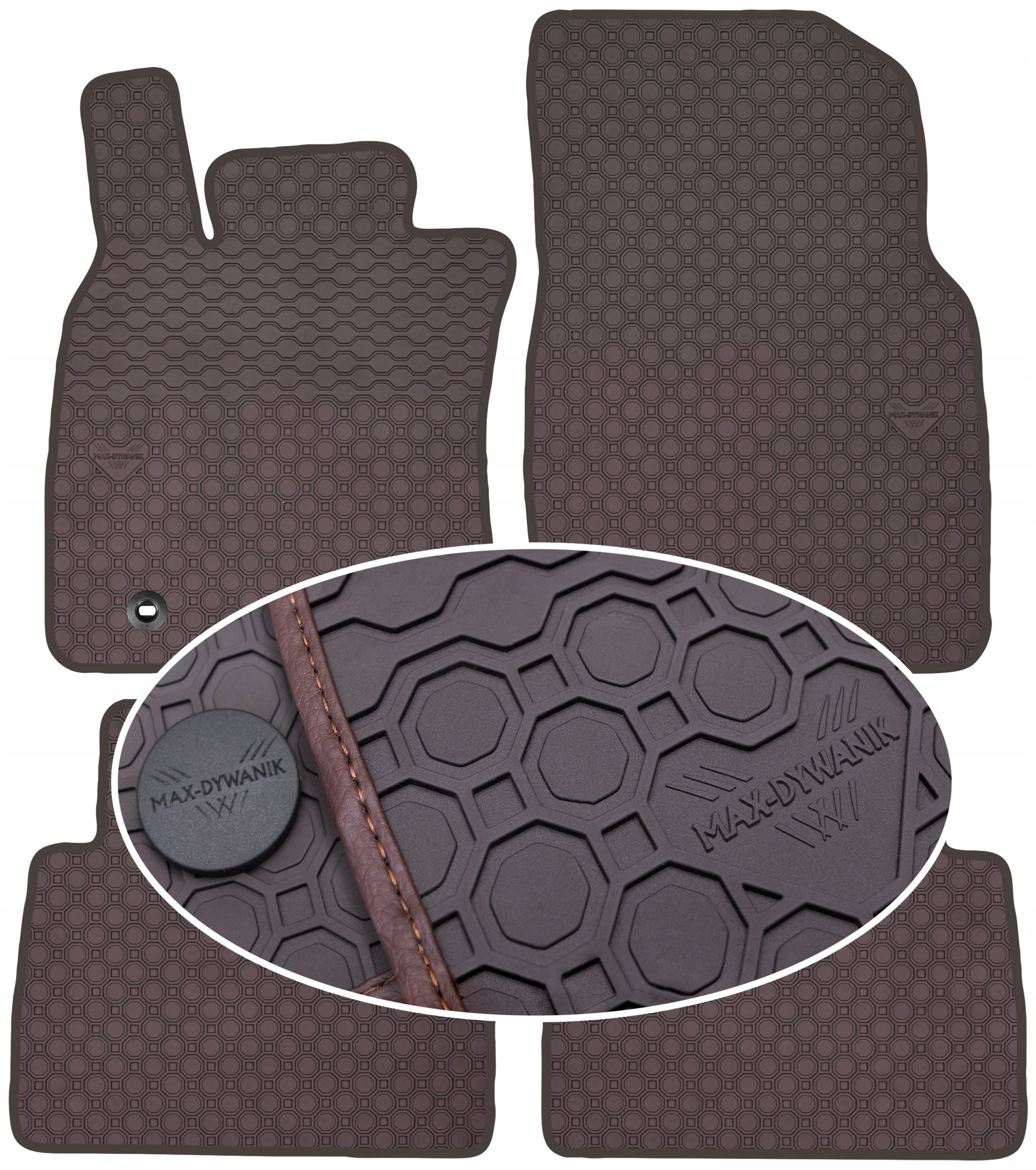 Toyota Camry XC70 2018 Koberce Hnedé