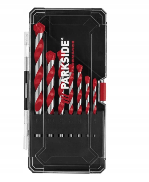 Sada univerzálních vrtáků PARKSIDE PERFORMANCE, 7 Kusů Značka Parkside