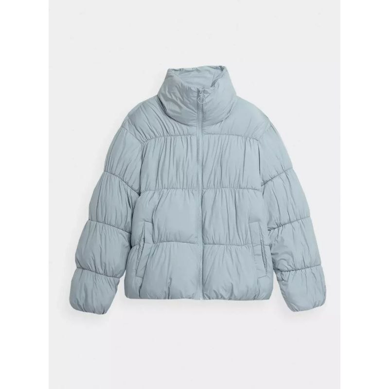 Dámská péřová bunda Outhorn bez kapuce OTHAW22TDJAF013-34S velikost M