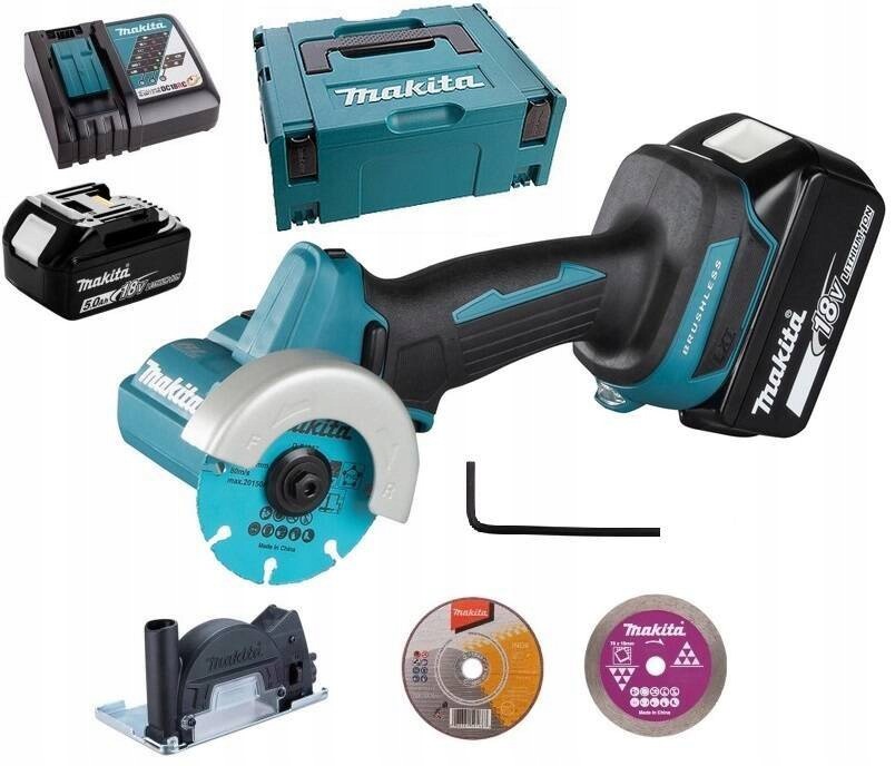 Makita Przecinarka Akumulatorowa DMC300RTJ 18V Lxt 76 MM