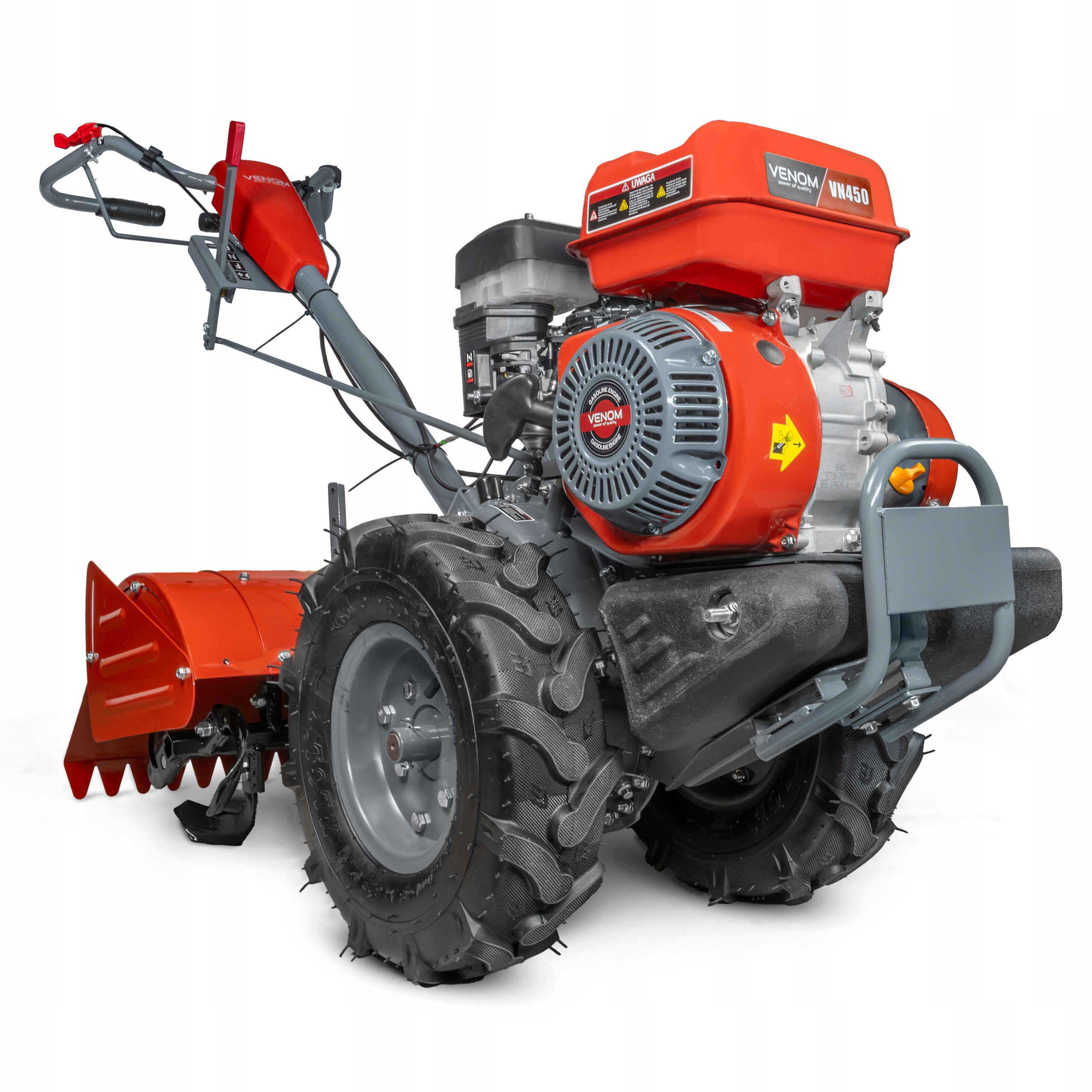 PROFESJONALNA GLEBOGRYZARKA SPALINOWA VENOM 60cm 223cc MOCNA BIEGI NAPĘD Marka Venom