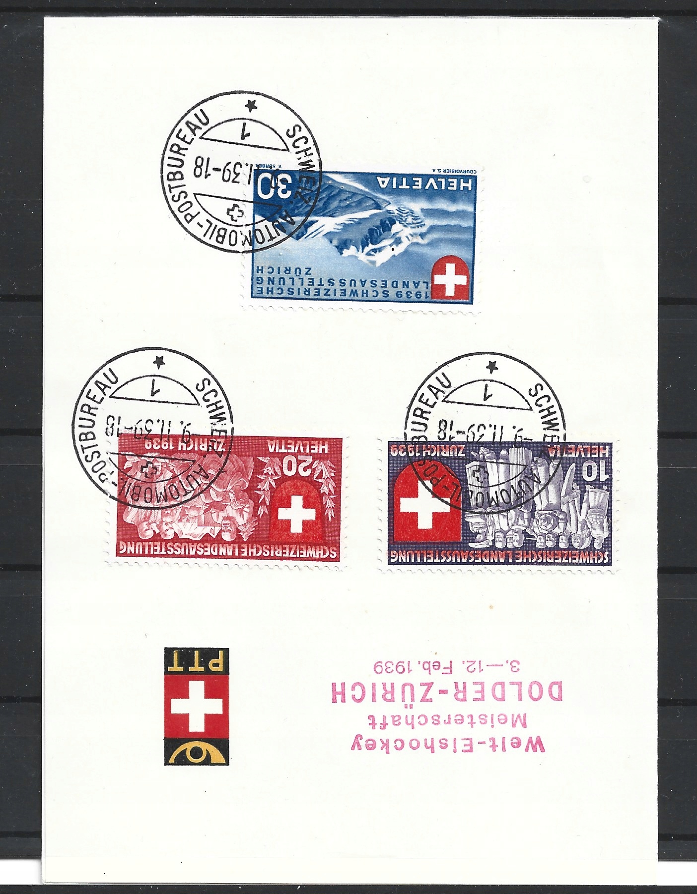 Szwajcaria, zestaw nr.3 folder