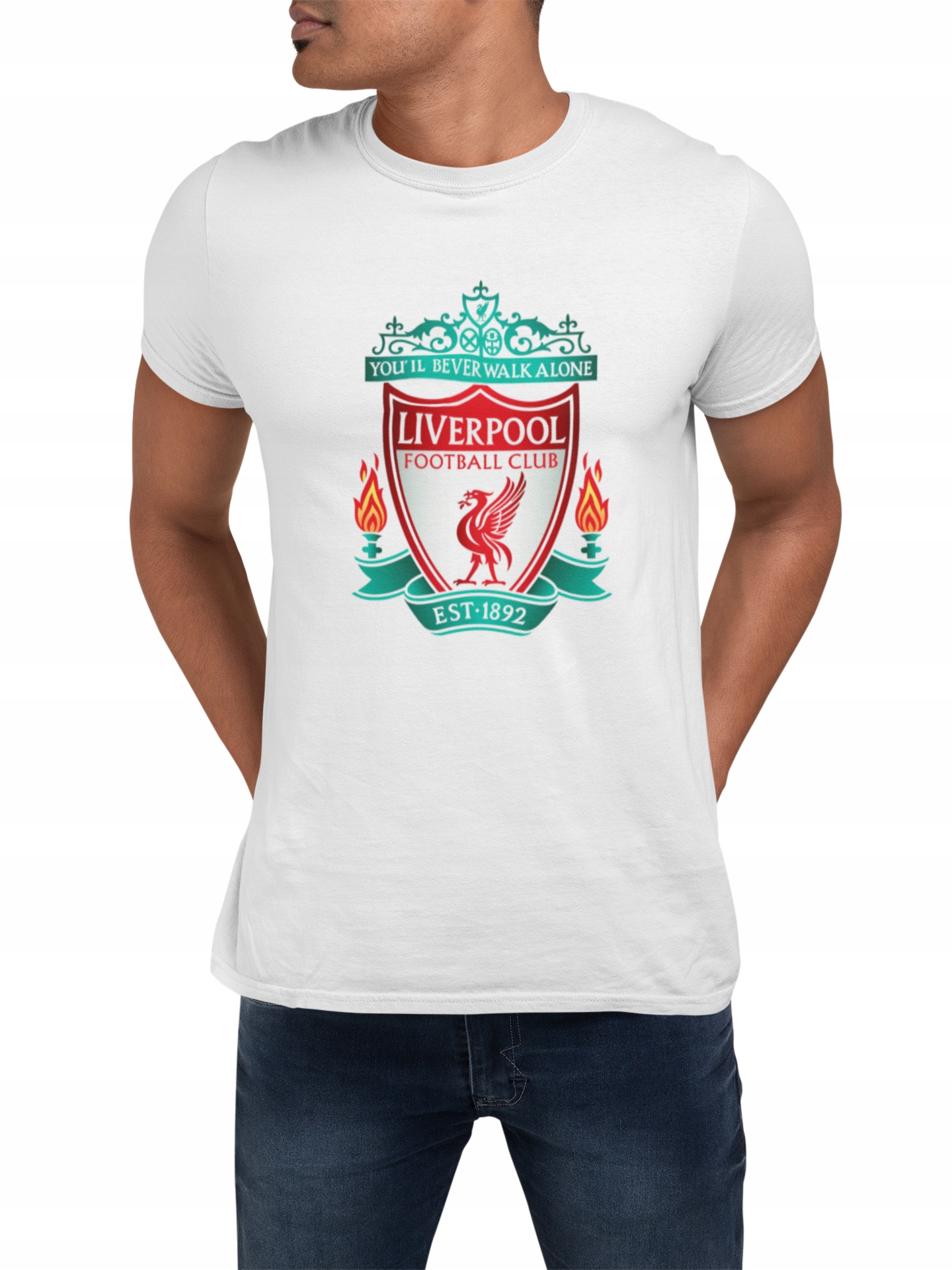 

Koszulka T-shirt męski- liverpool -piłka nożna- L