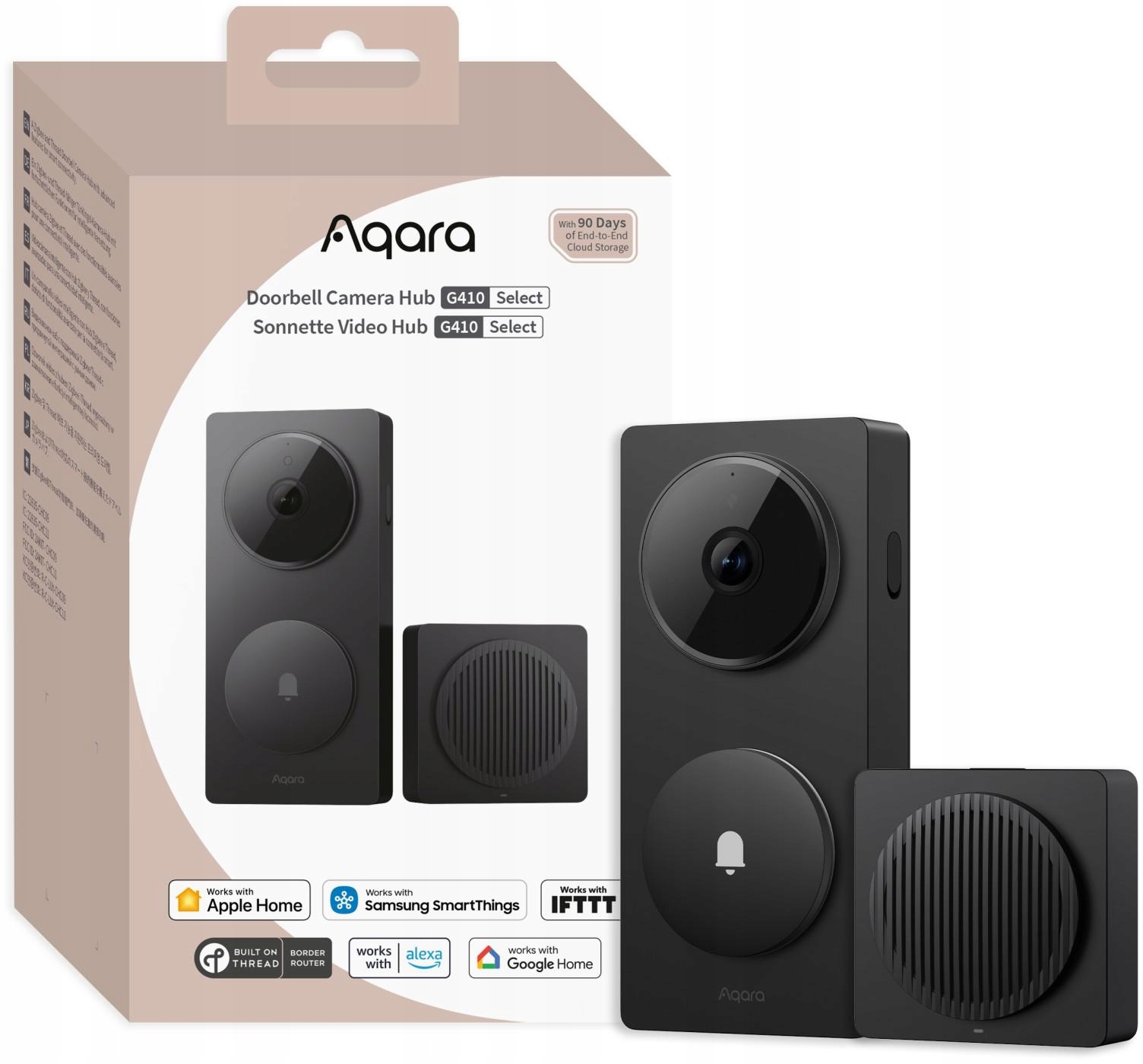 Aqara Doorbell Camera Hub G410 Select Czarny CH-C09D