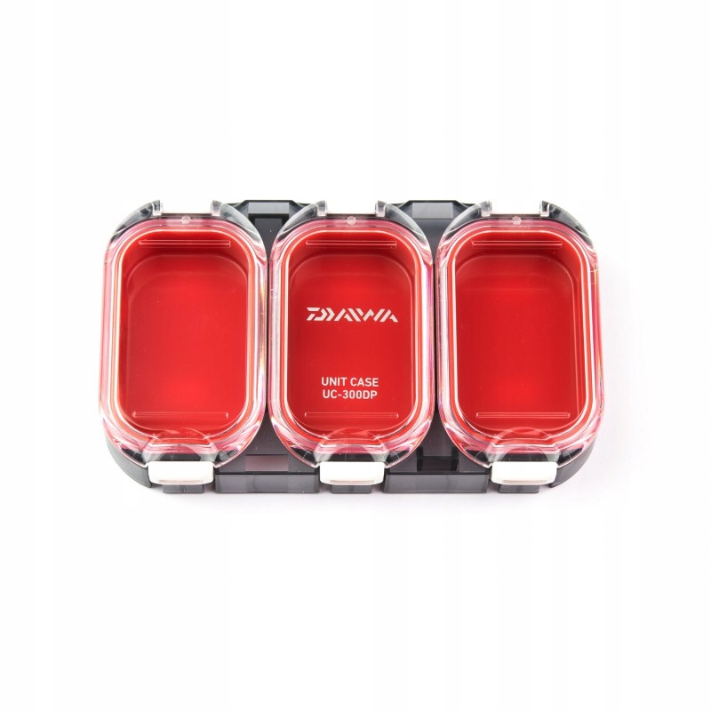 Pudełko Daiwa Box Wp Sealed Deep 3-Rooms Red