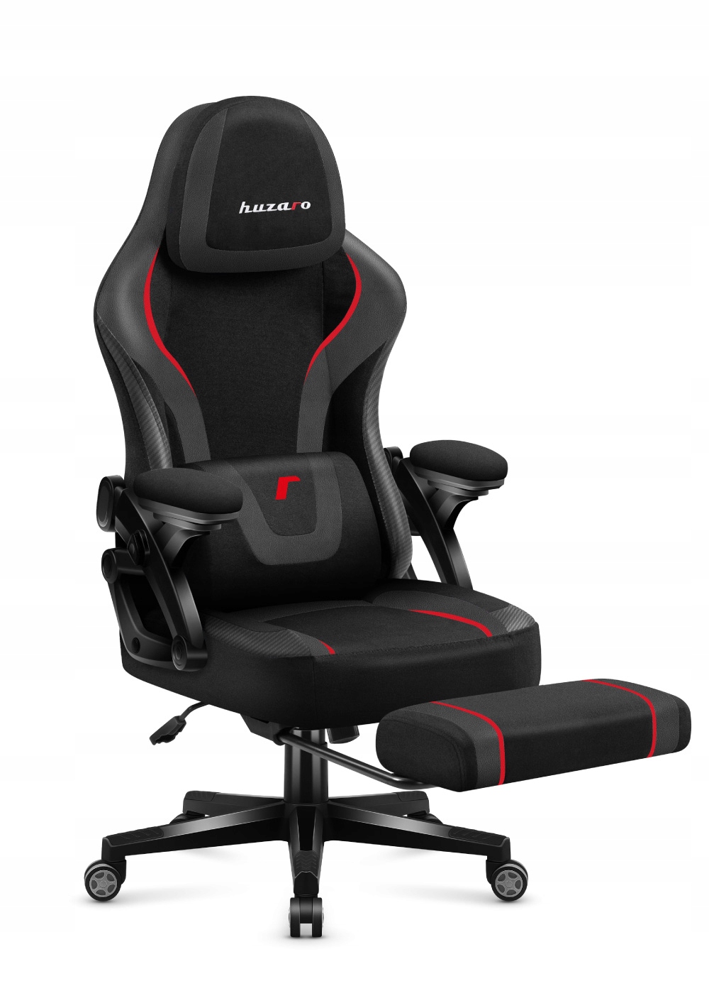 Huzaro Fotel gamingowy Force 4.6 Carbon tkanina Black