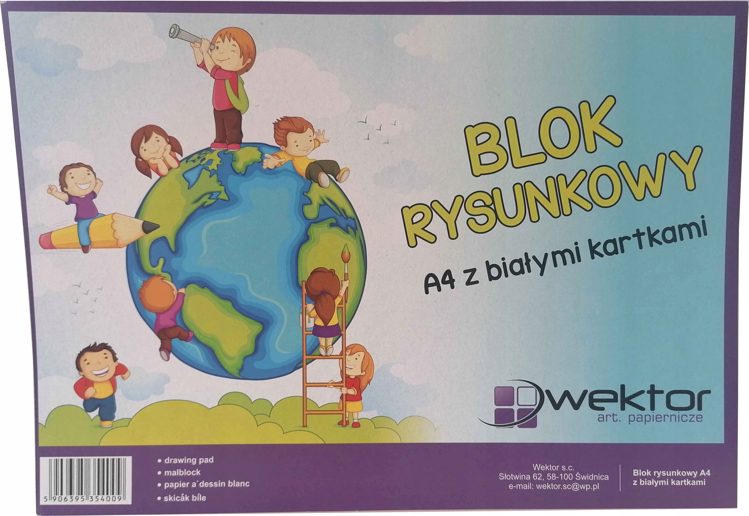 

Blok Rysunkowy A4
