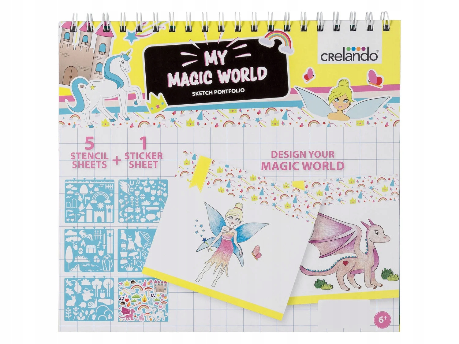 Książki szablonów crelando