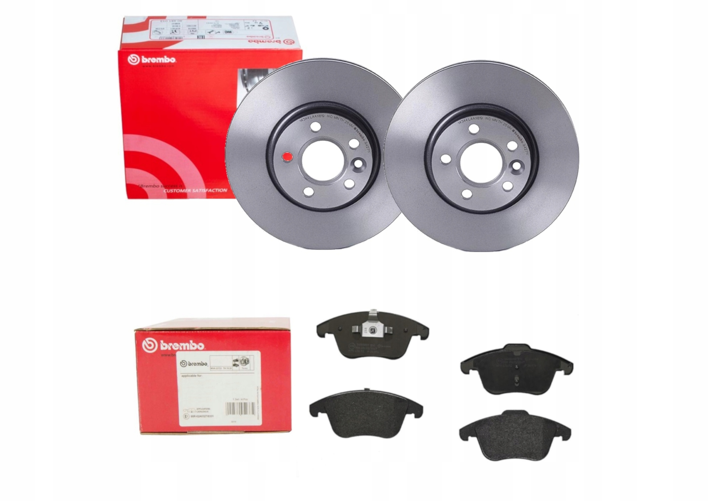 

Brembo Tarcze Klocki Przód Do Ford Mondeo MK4 IV