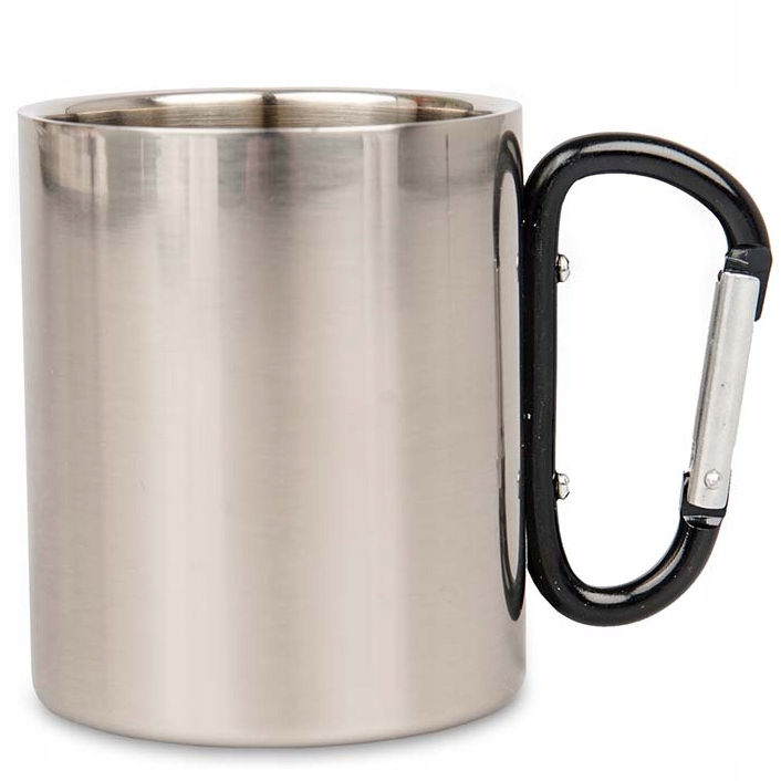 Metalowy Kubek Turystyczny Offroad Z Zapinką 300ml