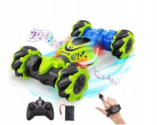 SAMOCHÓD ZDALNIE STEROWANY GESTAMI RĘKĄ PILOT