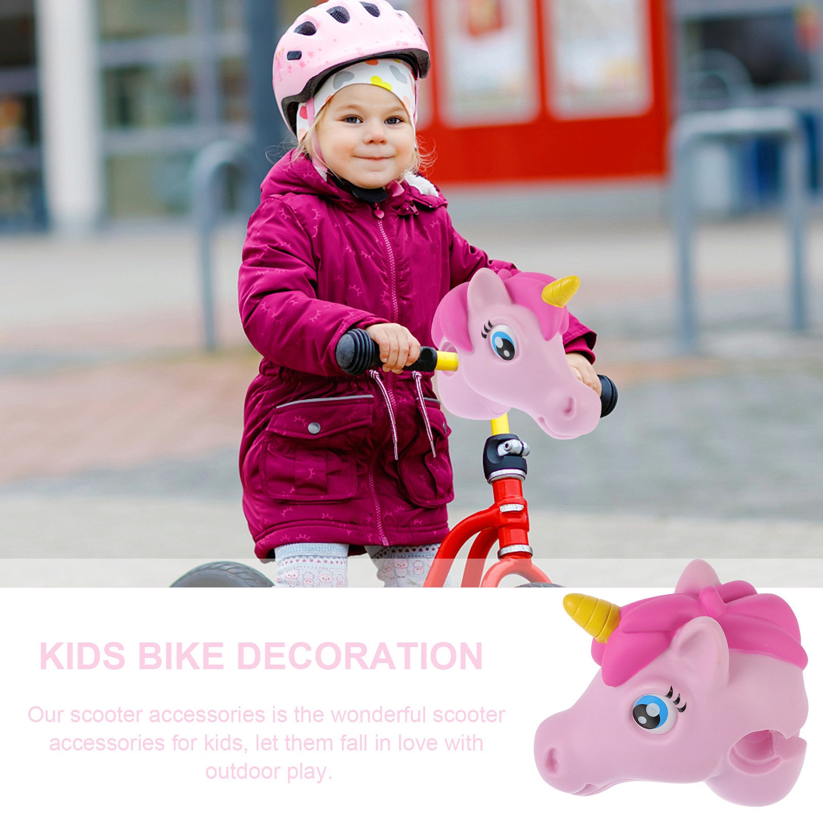 1 szt. Akcesoria do skuterów Jednorożec Głowa EAN (GTIN) 4037245088049