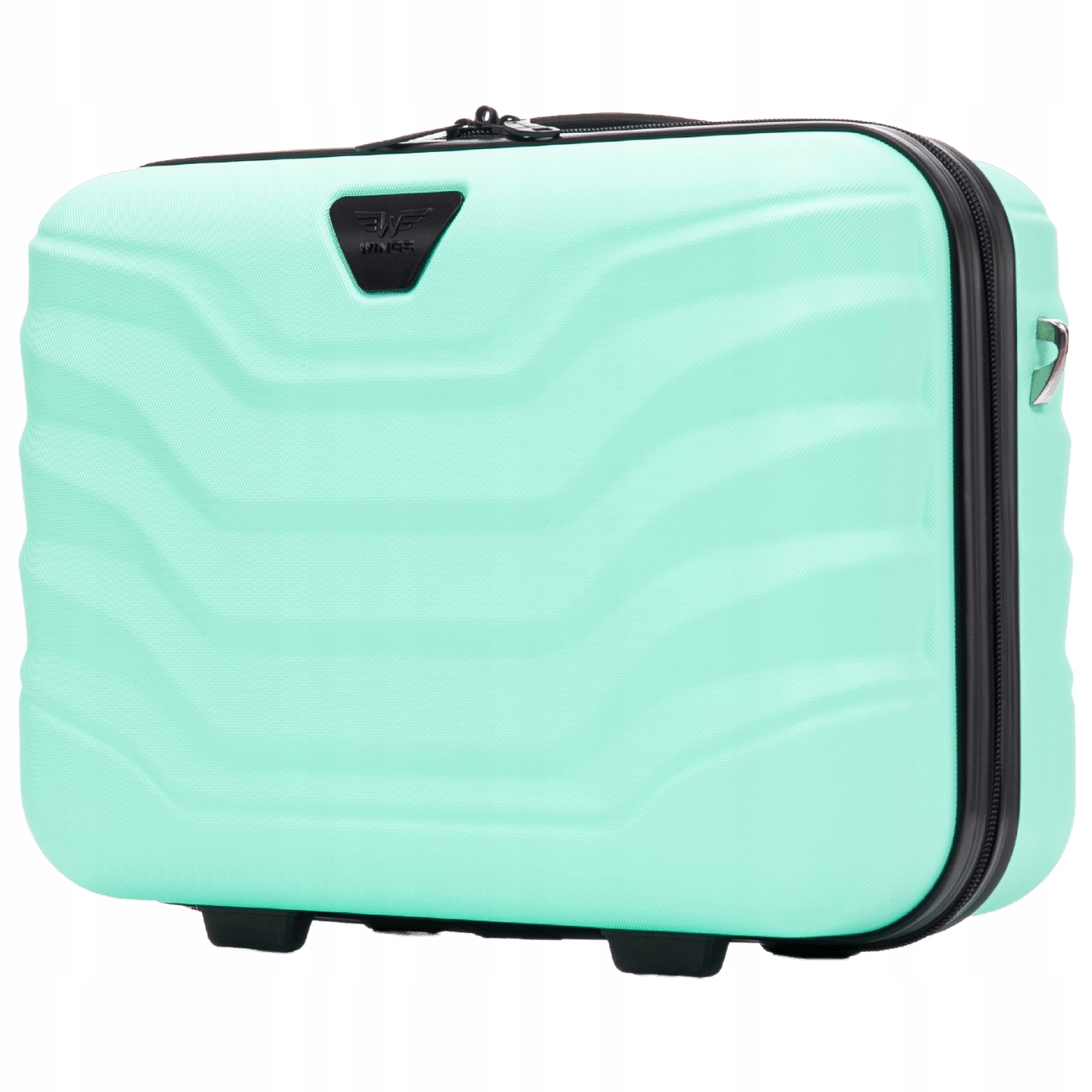 Kuferek podróżny Wings Peafowl kosmetyczka 14" Light Green na walizkę