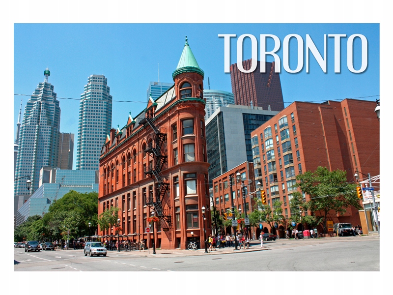 

Toronto Zabytki Kanada Magnes na lodówkę