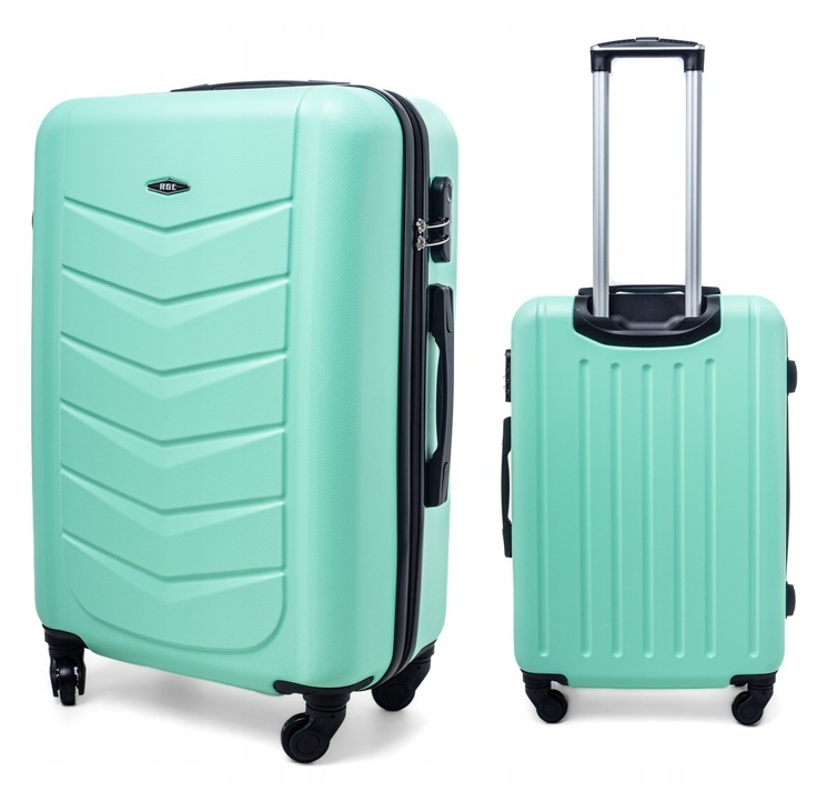 Walizka Kabinowa Mała Bagaż Do Samolotu Abs Mięta