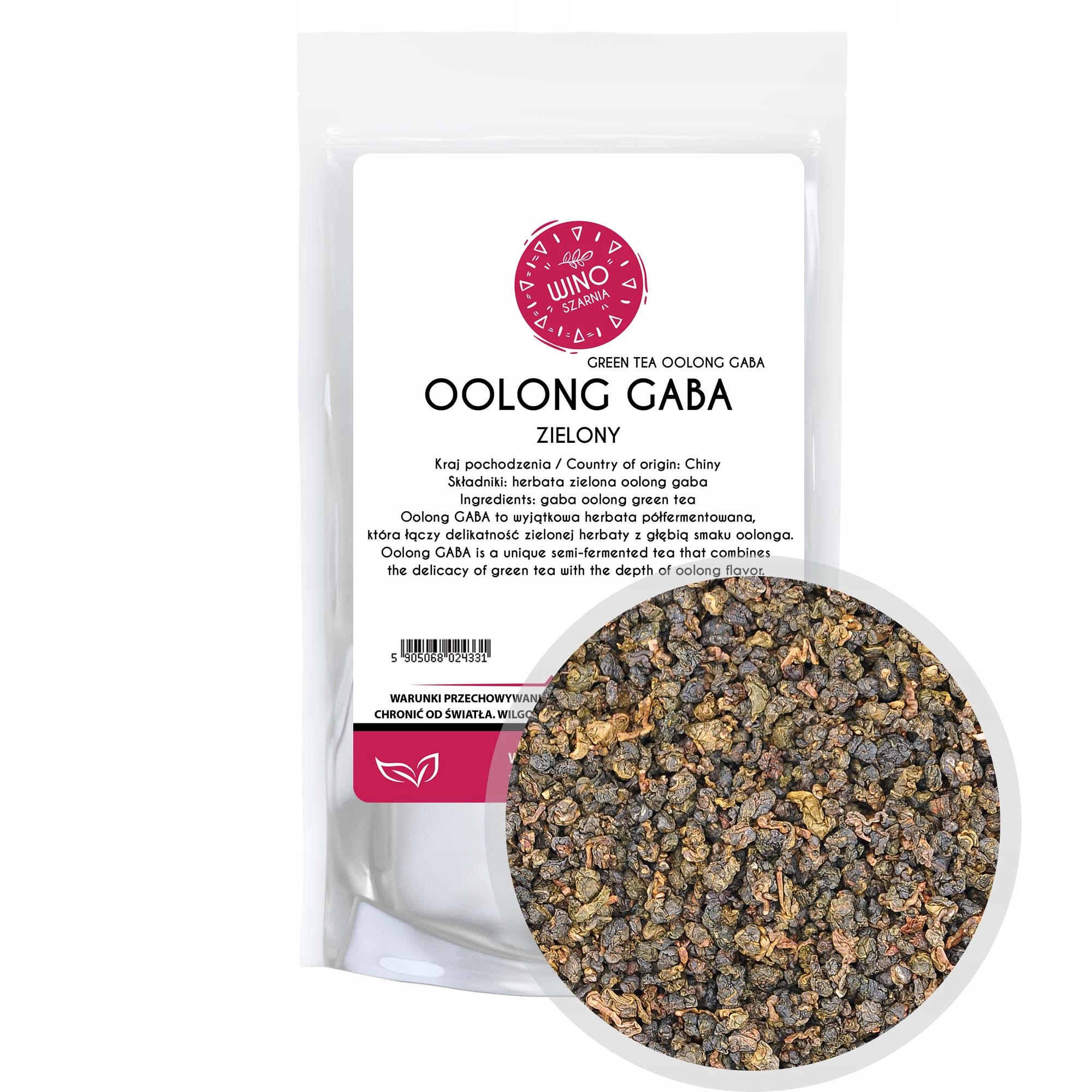 Levně Zelený Čaj Oolong Gaba 100g Přírodní relaxace a energie
