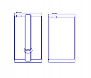 PANEWKI GŁÓWNE WAŁU HYUNDAI KIA ix35 1.6T-GDI G4FJ STD Producent części Inny