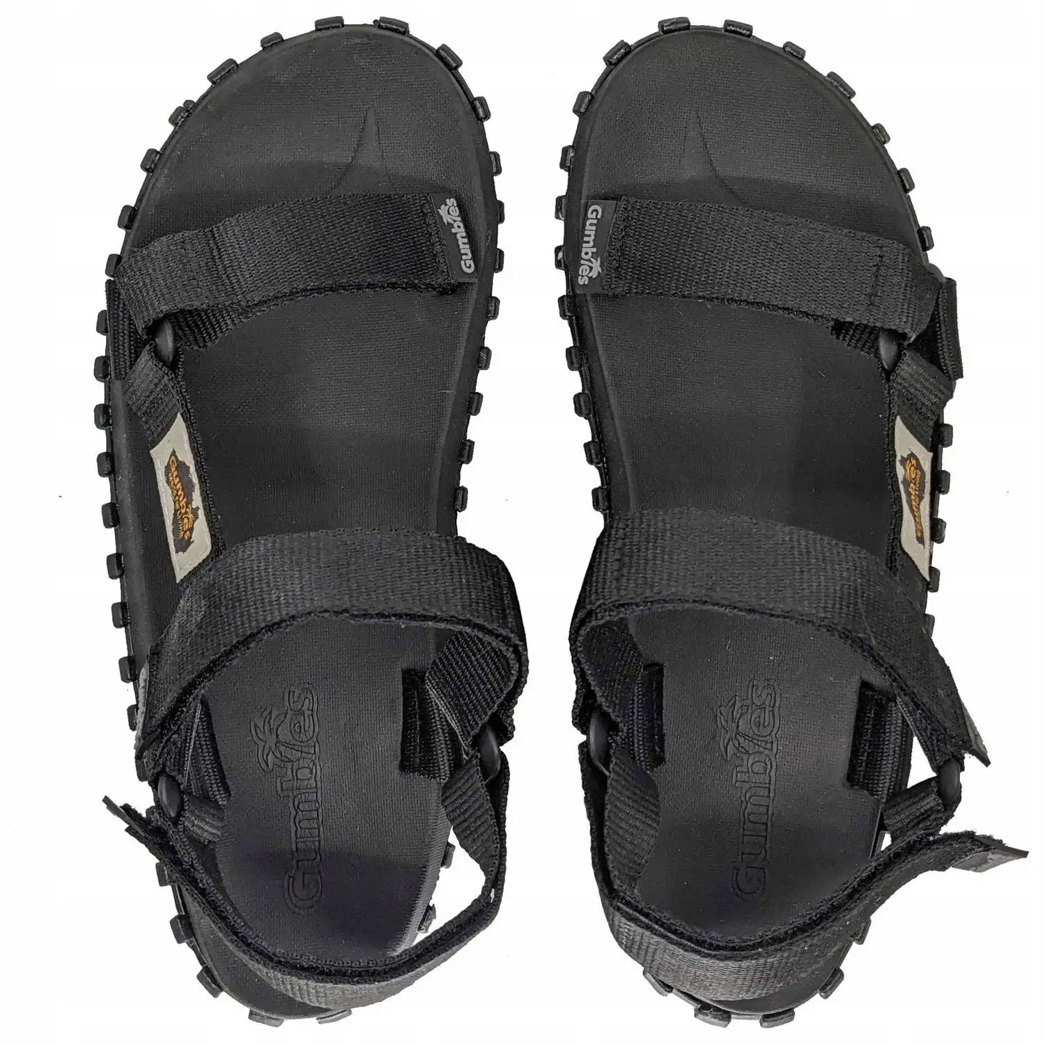 Sandály Gumbies Scrambler Sandal Černé 47