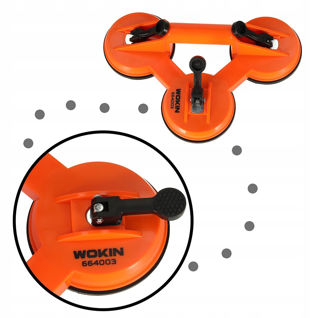 PRZYSSAWKA UCHWYT PRÓŻNIOWY DO PRZENOSZENIA SZYB SZKŁA GLAZURY PŁYTEK 75KG EAN (GTIN) 5903039737549