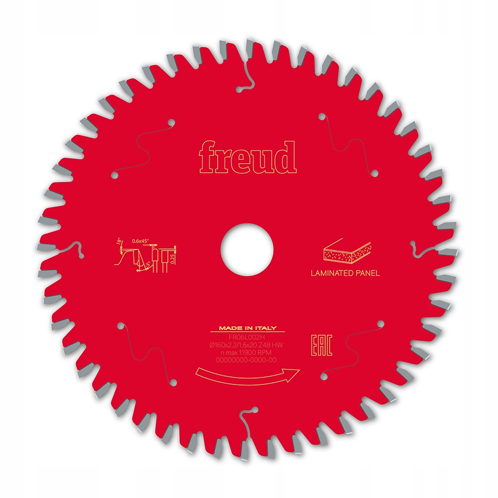 Piła160x2,2×20/48z FR06L002H Freud Laminat