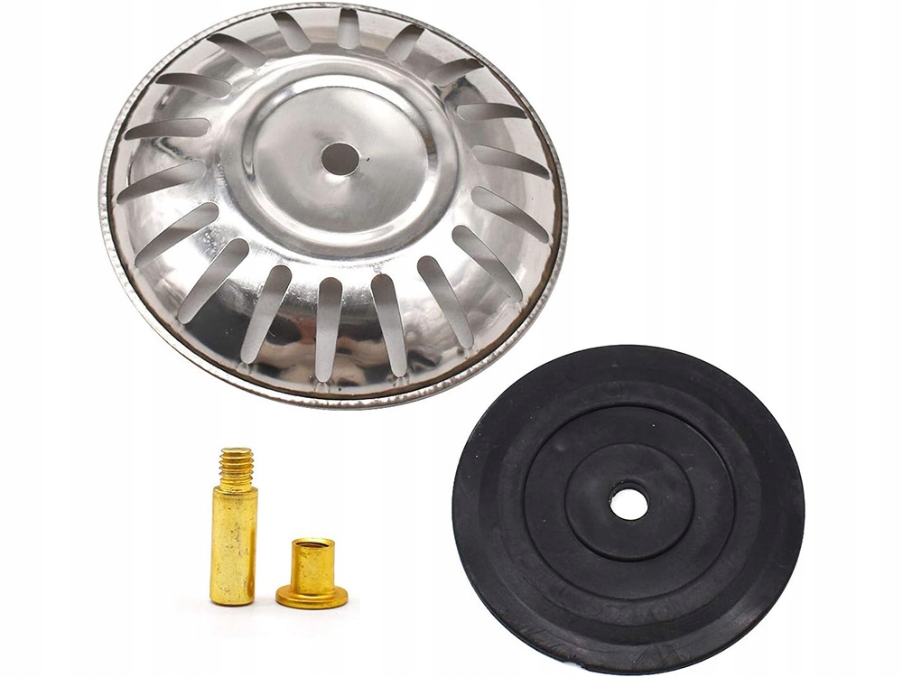 KOREK METALOWY DO ZLEWU ZLEWOZMYWAKA SITKO DUŻE KOSZYK ZATYCZNA SYFON Kod producenta 27059 AG568F