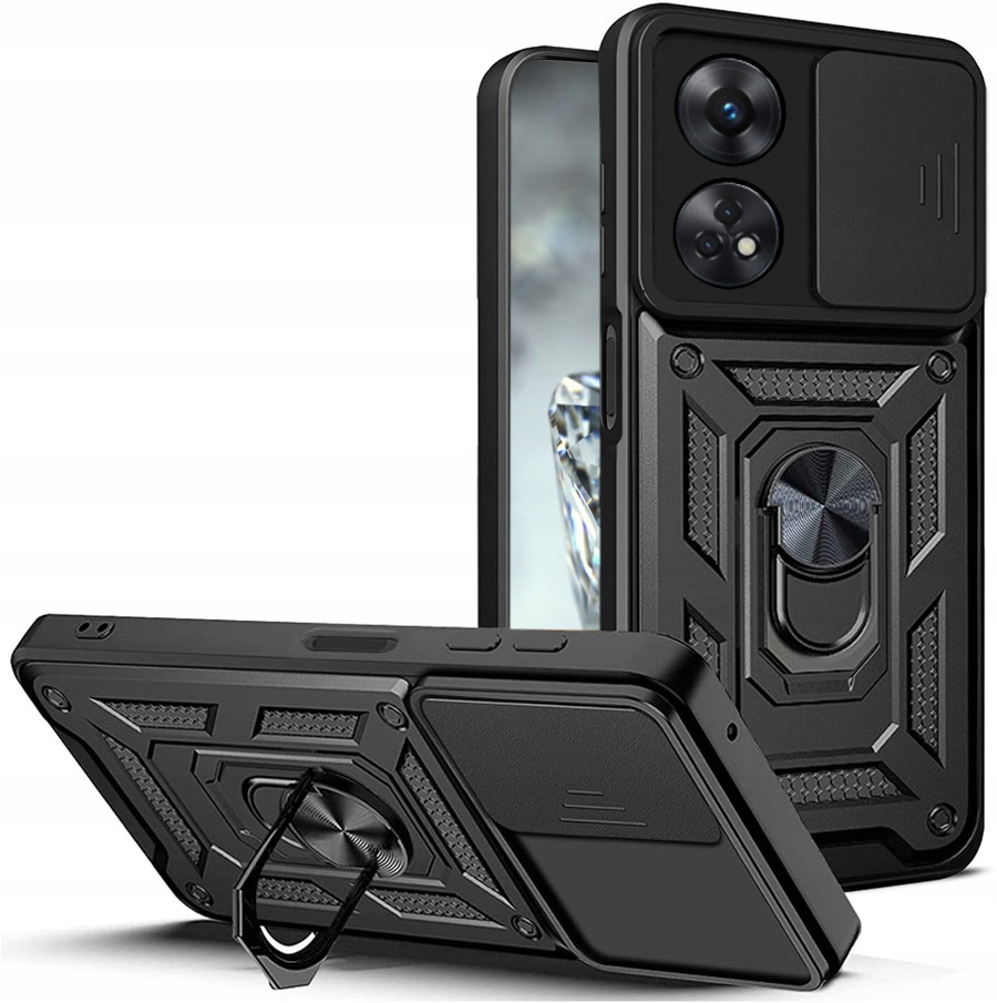 

Etui Do Oppo Reno 8T Case Camera Shield Ring