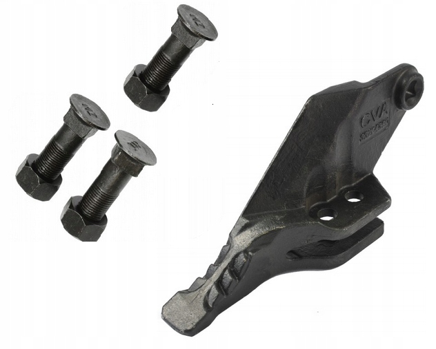 Boční Zub Pravý+šrouby Lžíce Bagru Jcb 3CX Shark