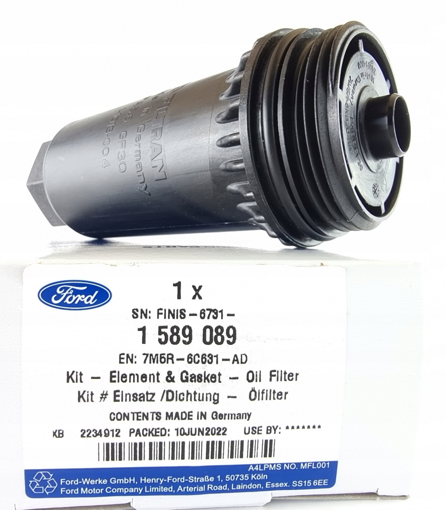 OLEJOVÝ FILTER PREVODOVKY POWERSHIFT FORD _ 1589089 _ 7M5R-6C631-AD