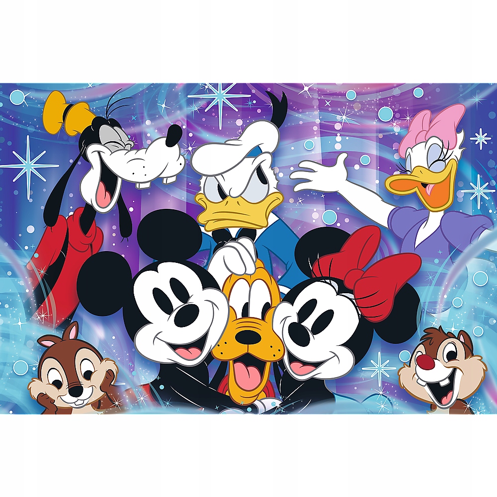 

Puzzle 100 Myszka Miki Mini Donald Daisy 6+ Trefl