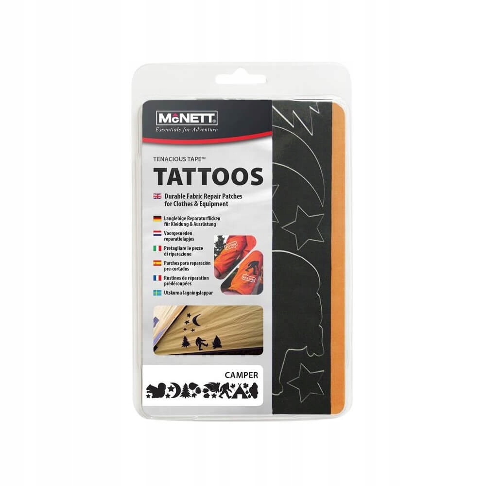 

Zestaw łatek Tenacious Tape Tattoos Camper McNETT