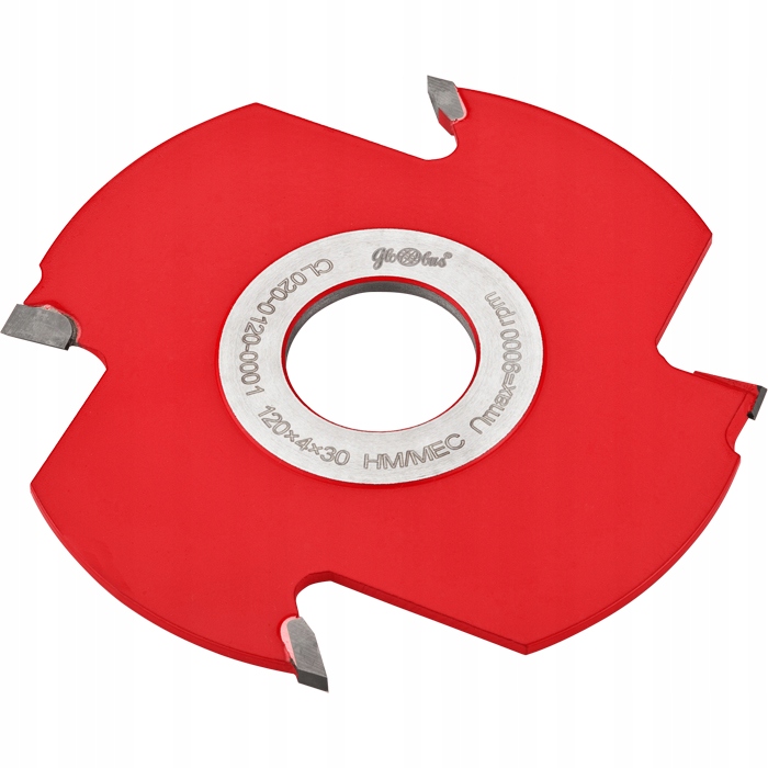 Globus Přímá nasazovací fréza Hm 120x30x2+2Z/ H12mm