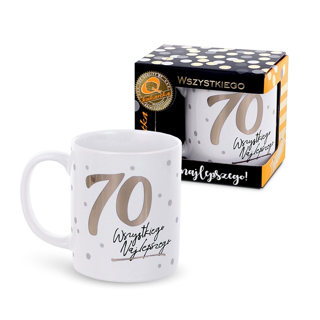 

Kubek premium 70 Wszystkiego Najlepszego 300 ml