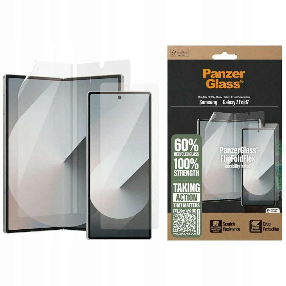 PanzerGlass FlipFoldFlex Sklo Classic Fit+Fólie Tpu Galaxy Fold7