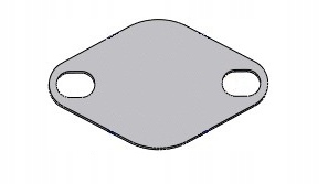 Zaślepka zaworu EGR ALFA ROMEO FIAT OPEL SAAB 1.9JTD CDTI *