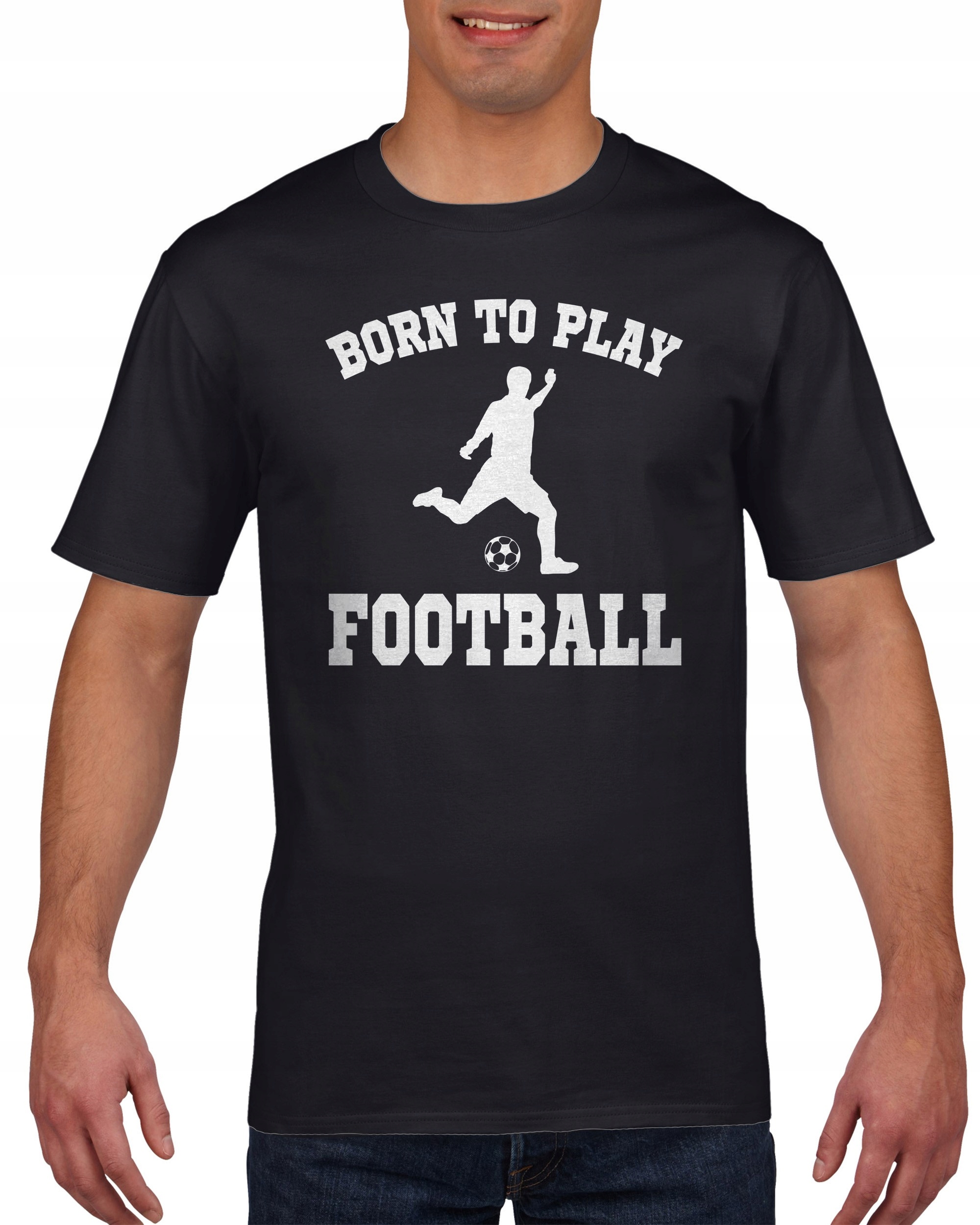 

Koszulka męska Born to play football M