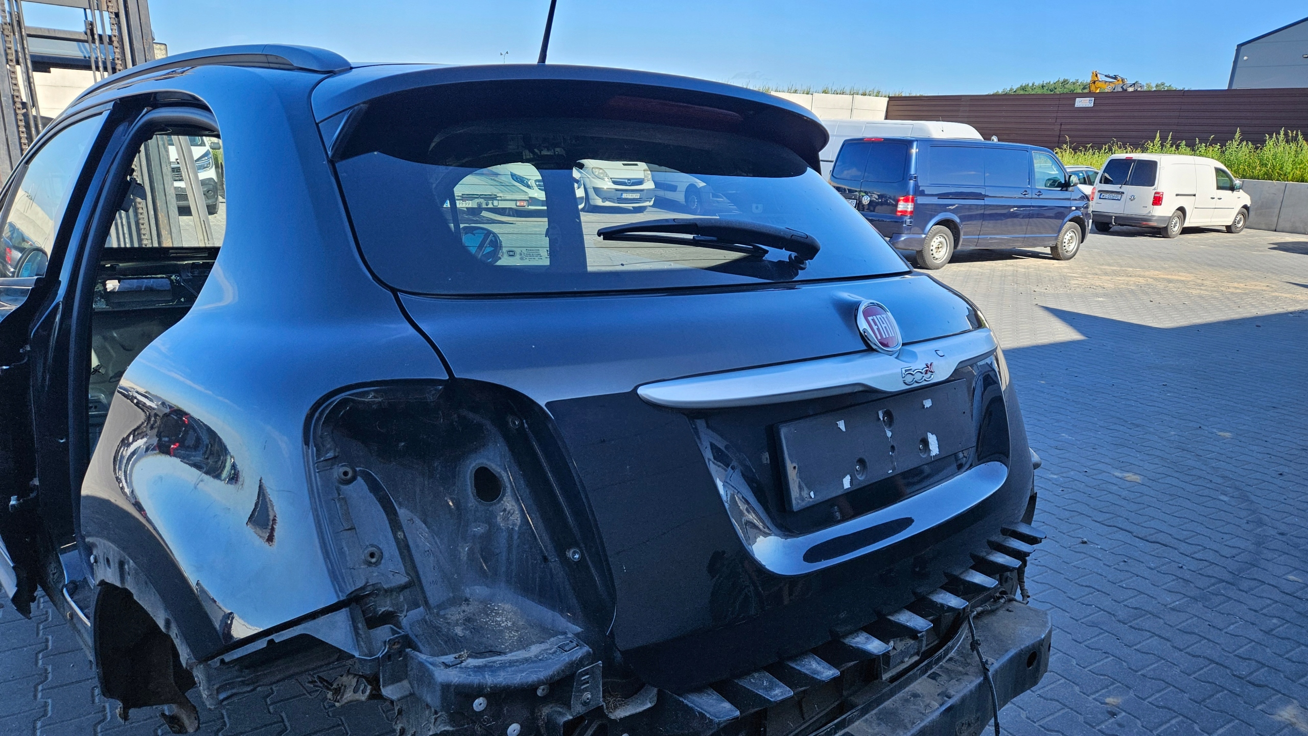 trunk door boot FIAT 500 500X colour 601