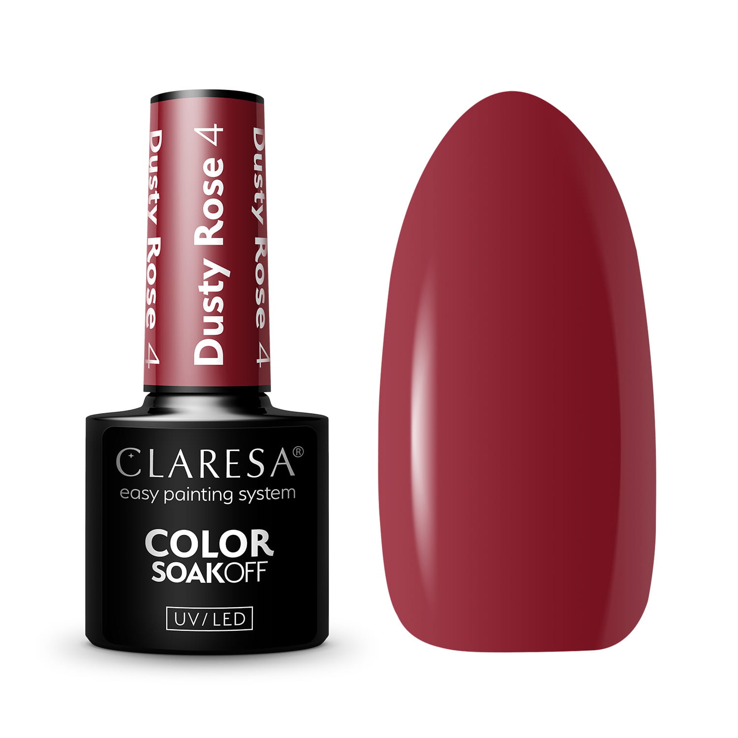 

Claresa Dusty Rose 4 Lakier hybrydowy do paznokci