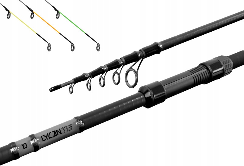 Wędka feeder tele Lycan 330cm/80g 3 szczytówki Delphin