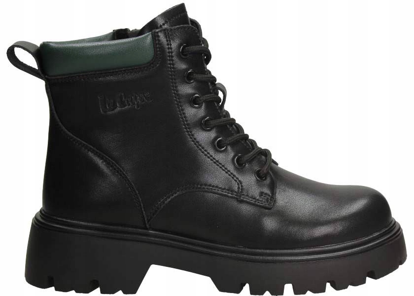 Lee Cooper Dámské kožené traperky LCJ-25-01-3751LA 38