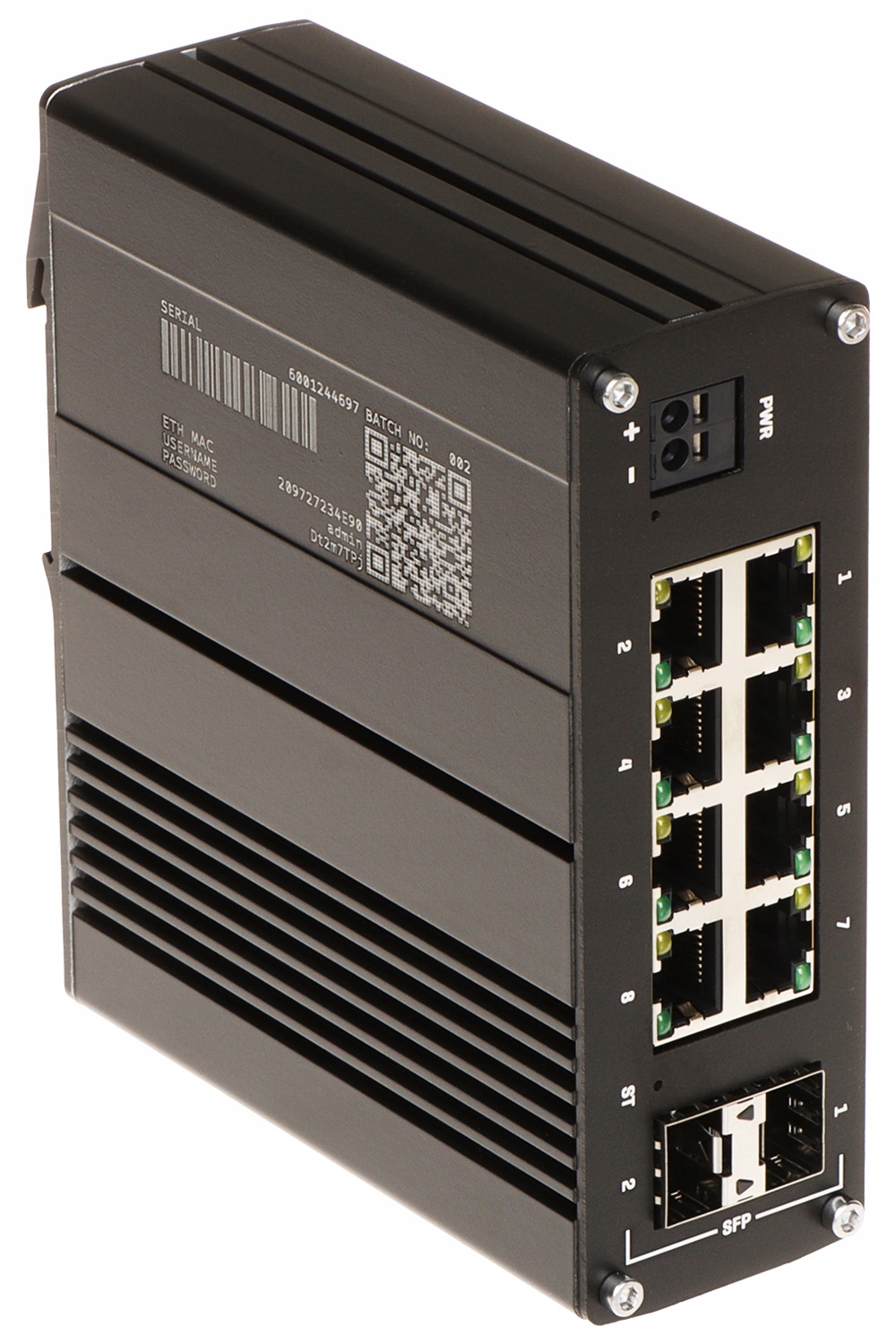 Switch TSW212 8-PORTOVÝ Sfp Teltonika