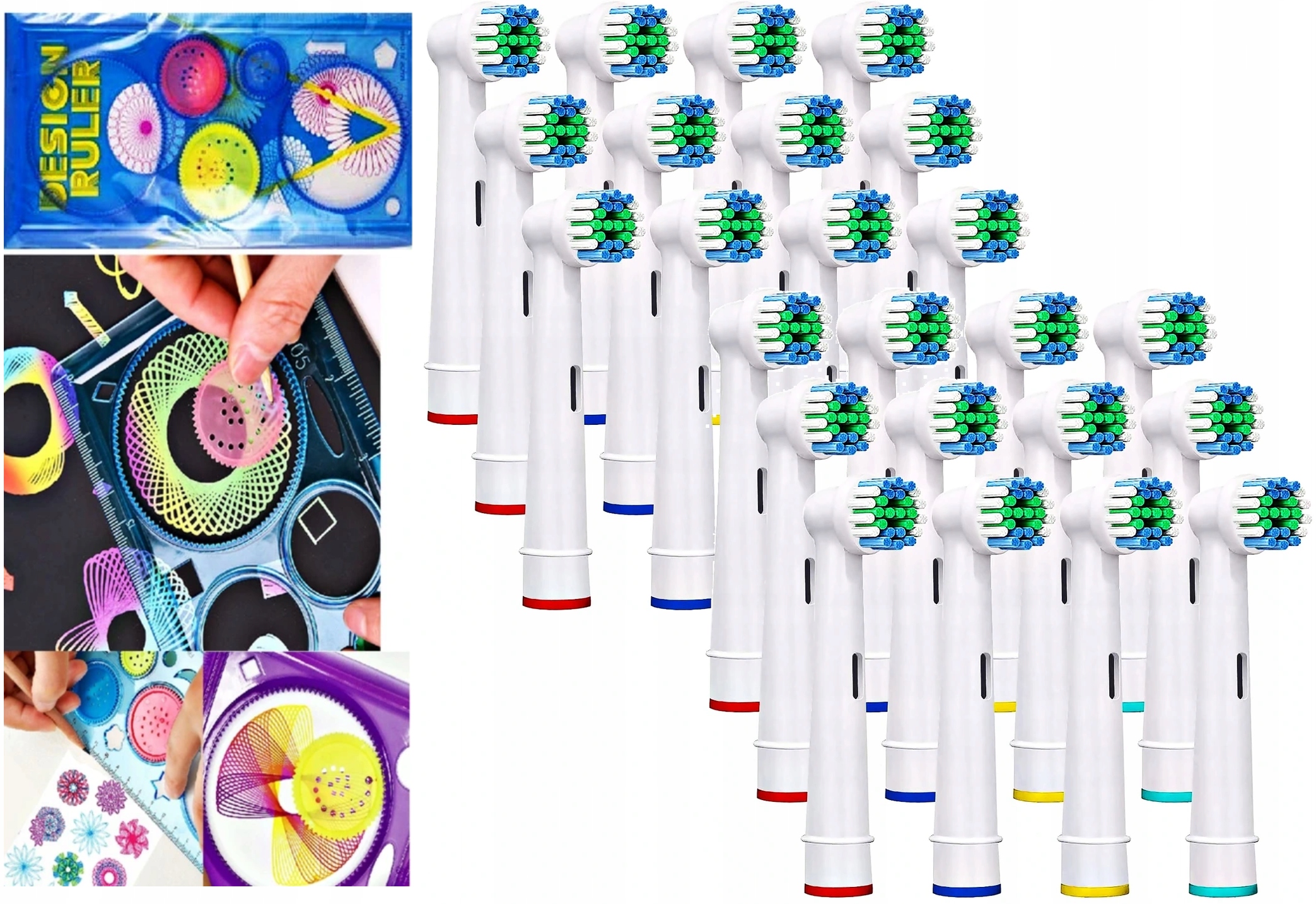 

24szt Końcówki końcówka Do Szczoteczki Oral-b