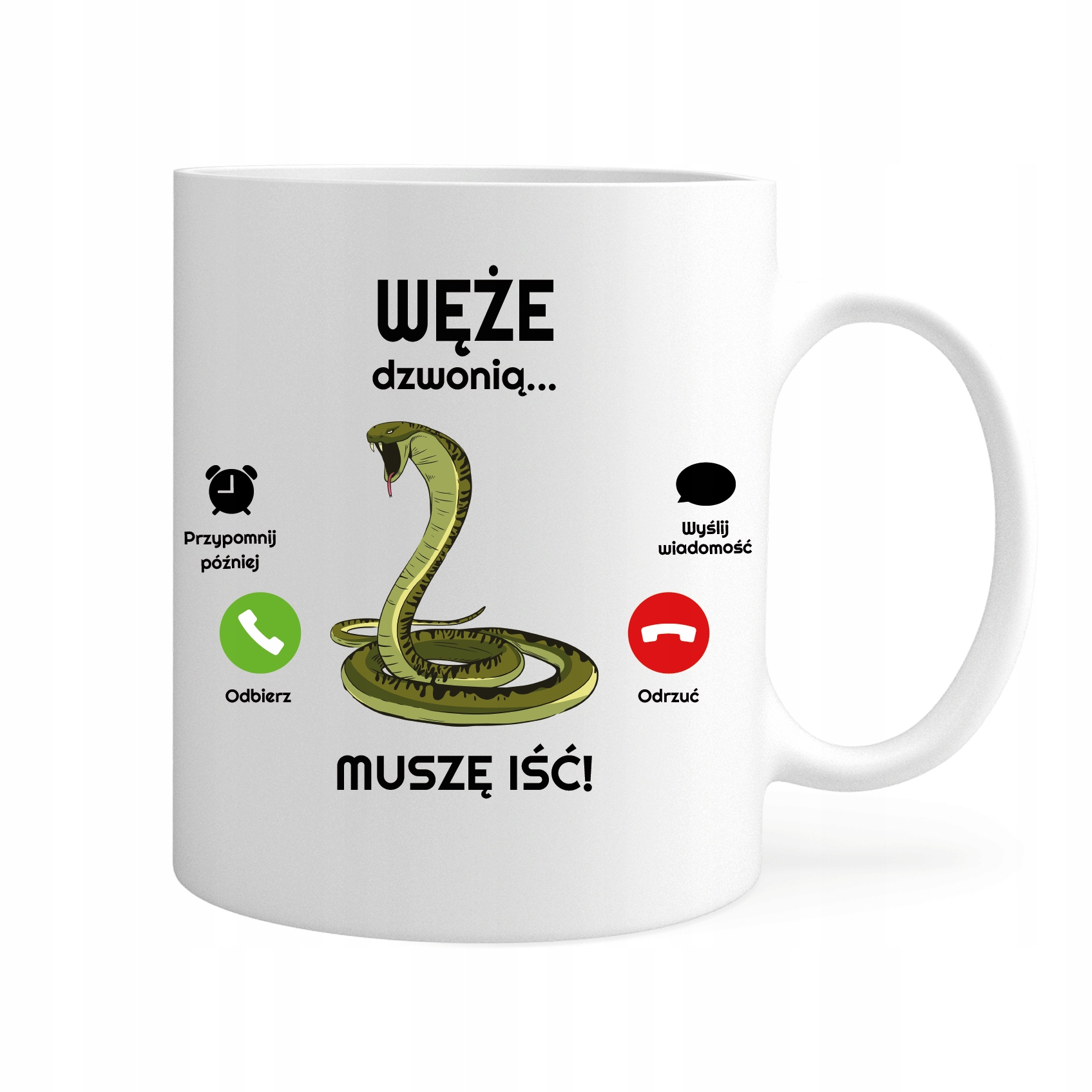 

Kubek Węże Dzwonią Muszę Iść Hobby