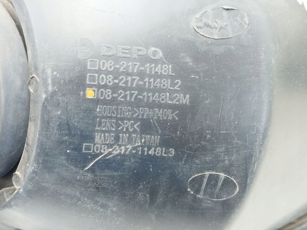 Honda Jazz II 2 light left front front