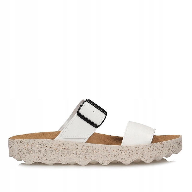 Pohodlné nazouváky Asportuguesas Coly L Eco Leat White P018225004