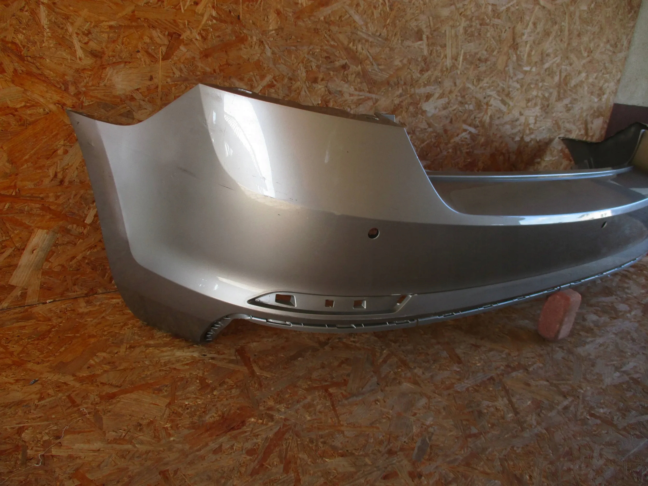 bumper rear part rear SKODA RAPID SPACEBACK 5JJ
