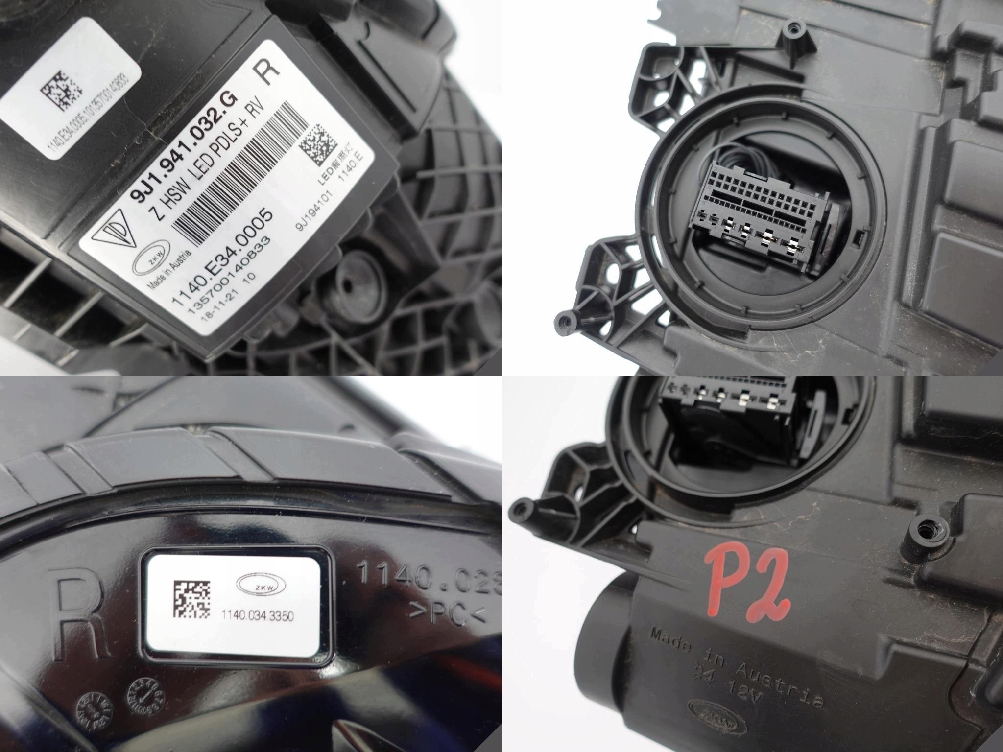 PORSCHE TAYCAN 9J1 19-24 light FULL LED MATRIX PDLS+ right front EUROPA
