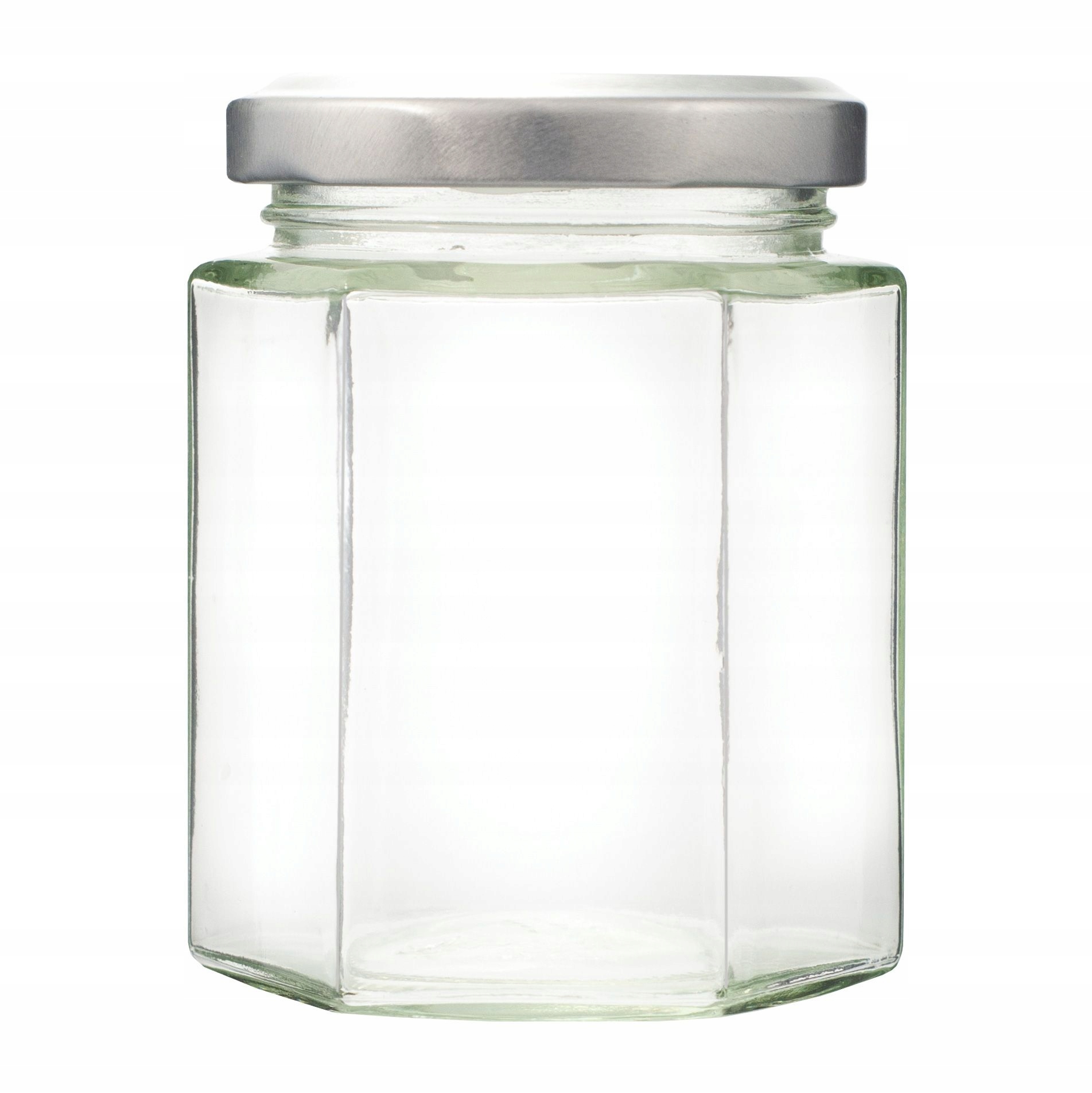 

12x słoiki 270ml sześciokątny dżem miód przetwory