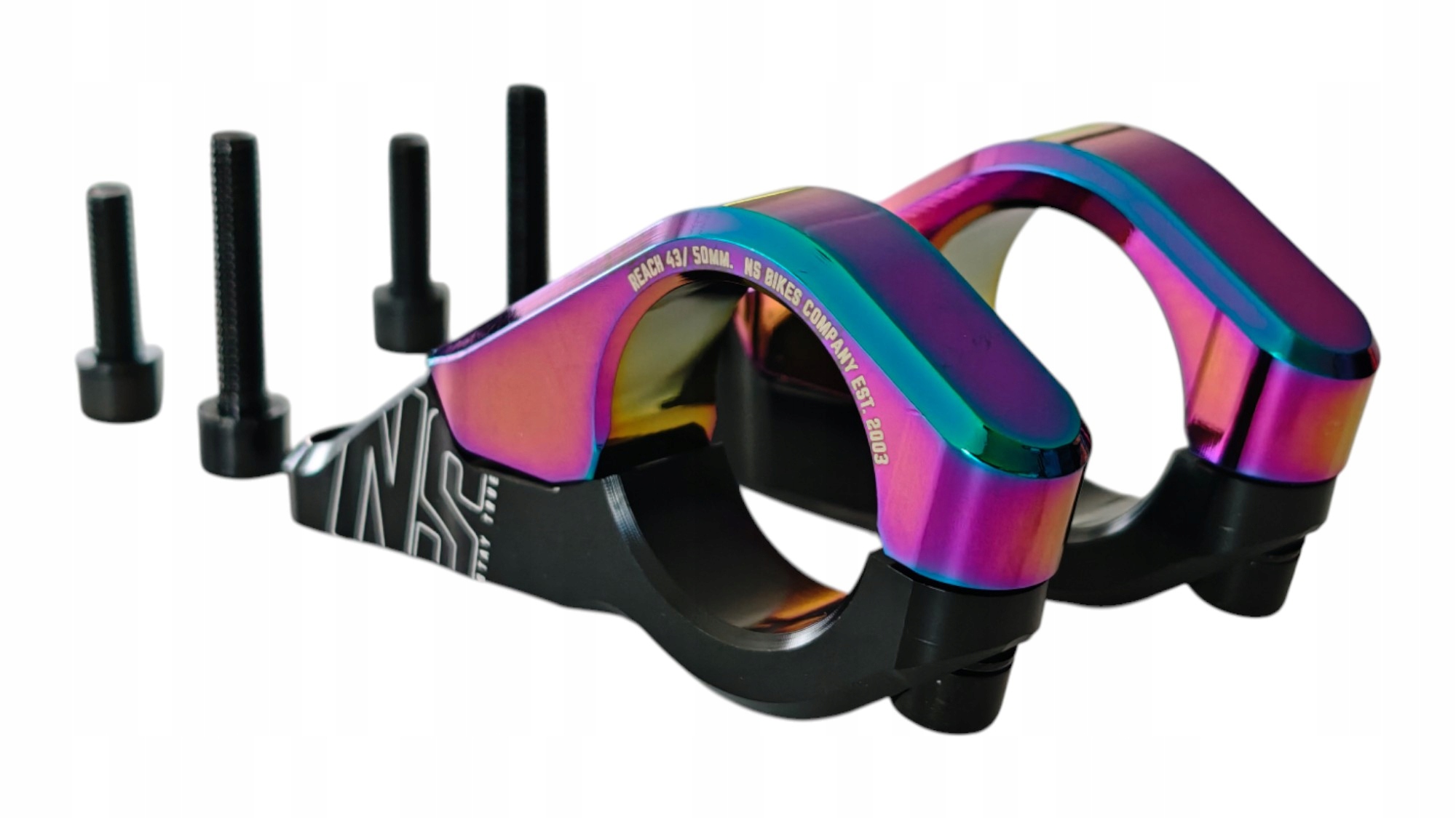 Mostek zintegrowany Ns Bikes Direct Mount 31.8mm Oil Slick Oem