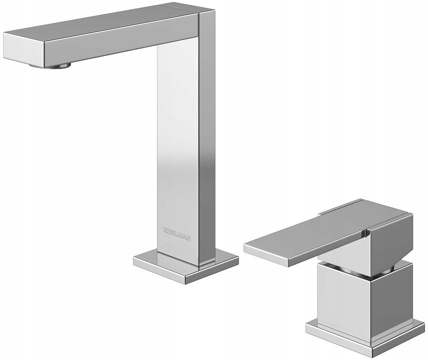 Bateria umywalkowa 2-otworowa z korkiem chrom